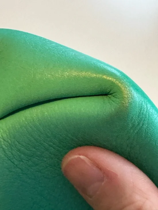 Portland Leather bucket back west palm Tiffany blue color used unicorn 🦄 - Picture 8 of 13